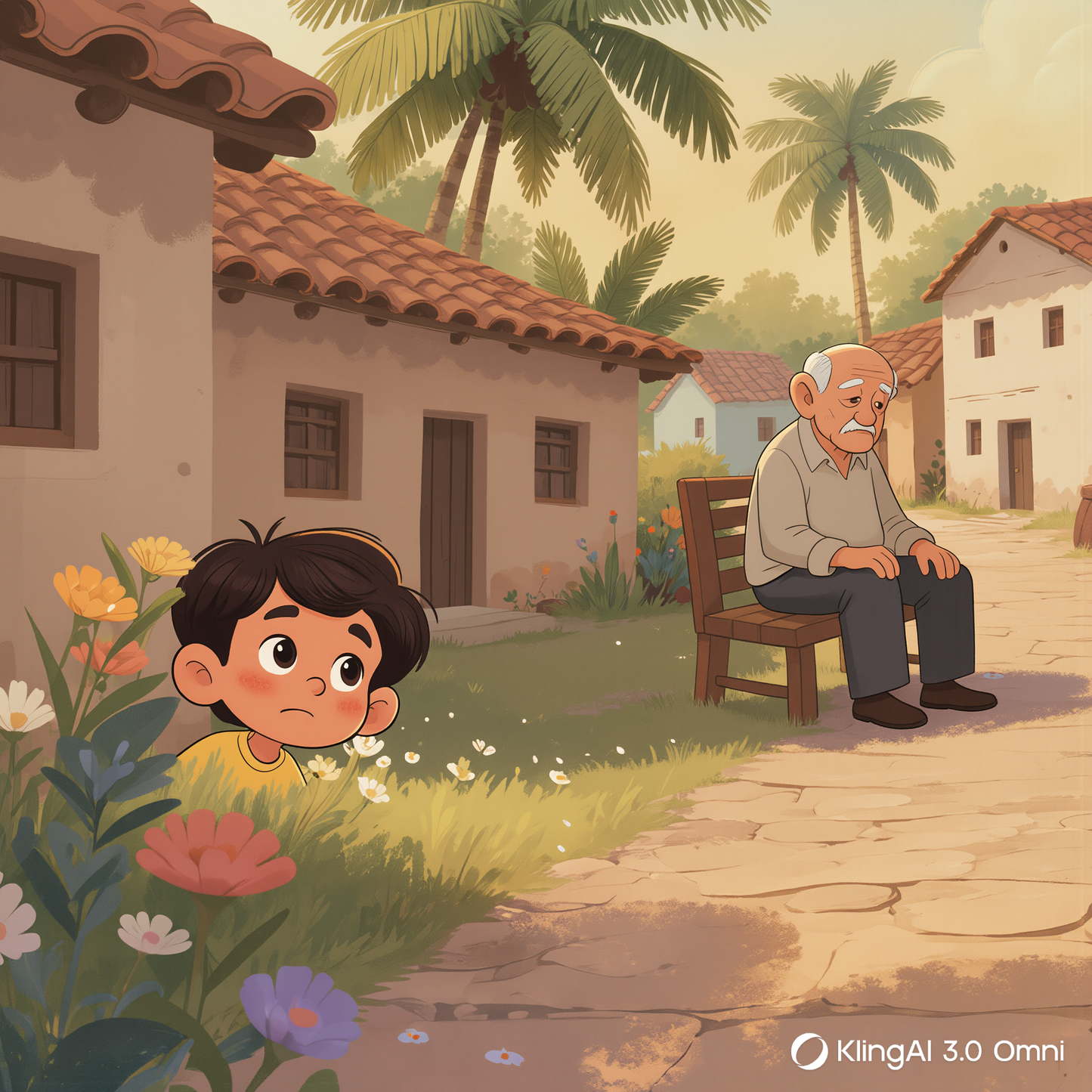 Zayd and the neighbour's smile